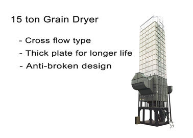 Low Temperature Rice Dryer Machine , Paddy Grain Dryer With High Drying Speed