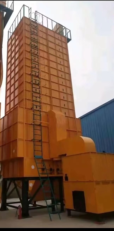 Secador de lotes de maíz eléctrico con construcción de acero confiable para secado rápido