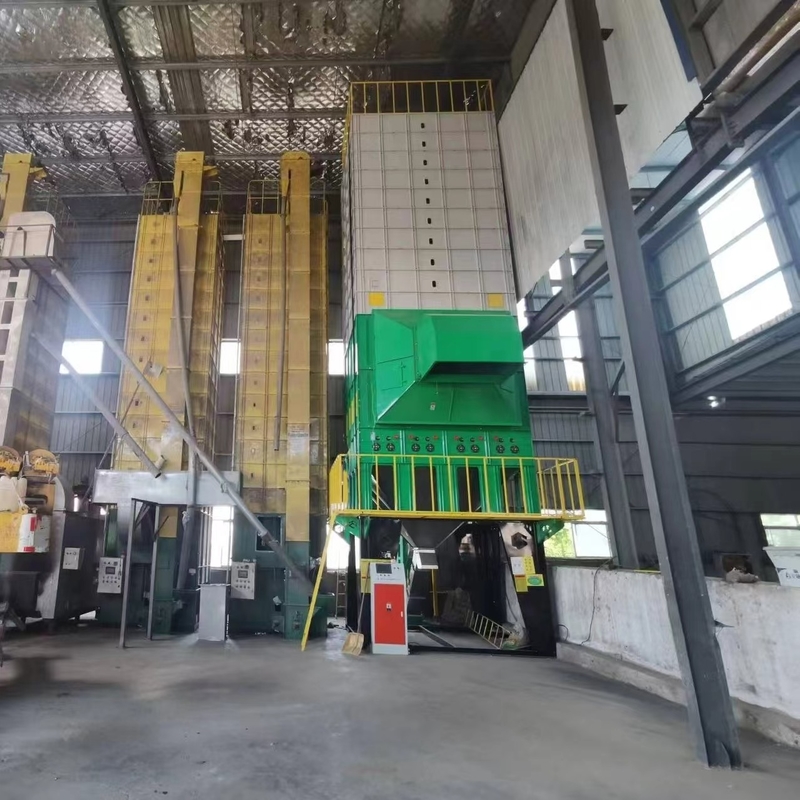 Biomasa Energía de Arroz Hust, de bajo costo, secador de granos de alta eficiencia para 30 toneladas por lote