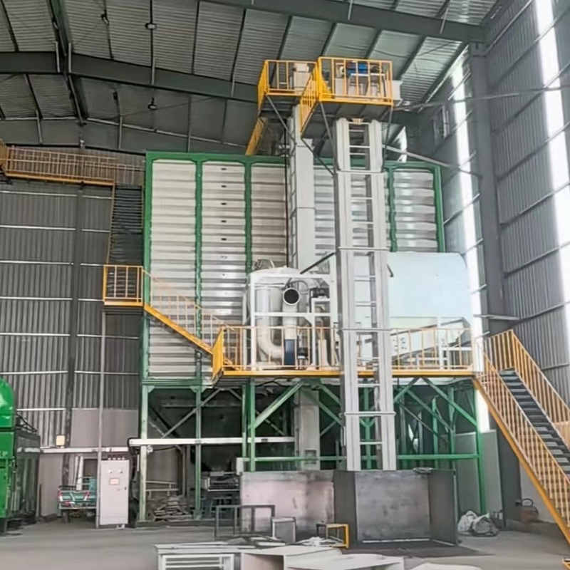 100 toneladas de sellado alto, larga vida útil, pequeño área ocupada Silo de acero de maíz