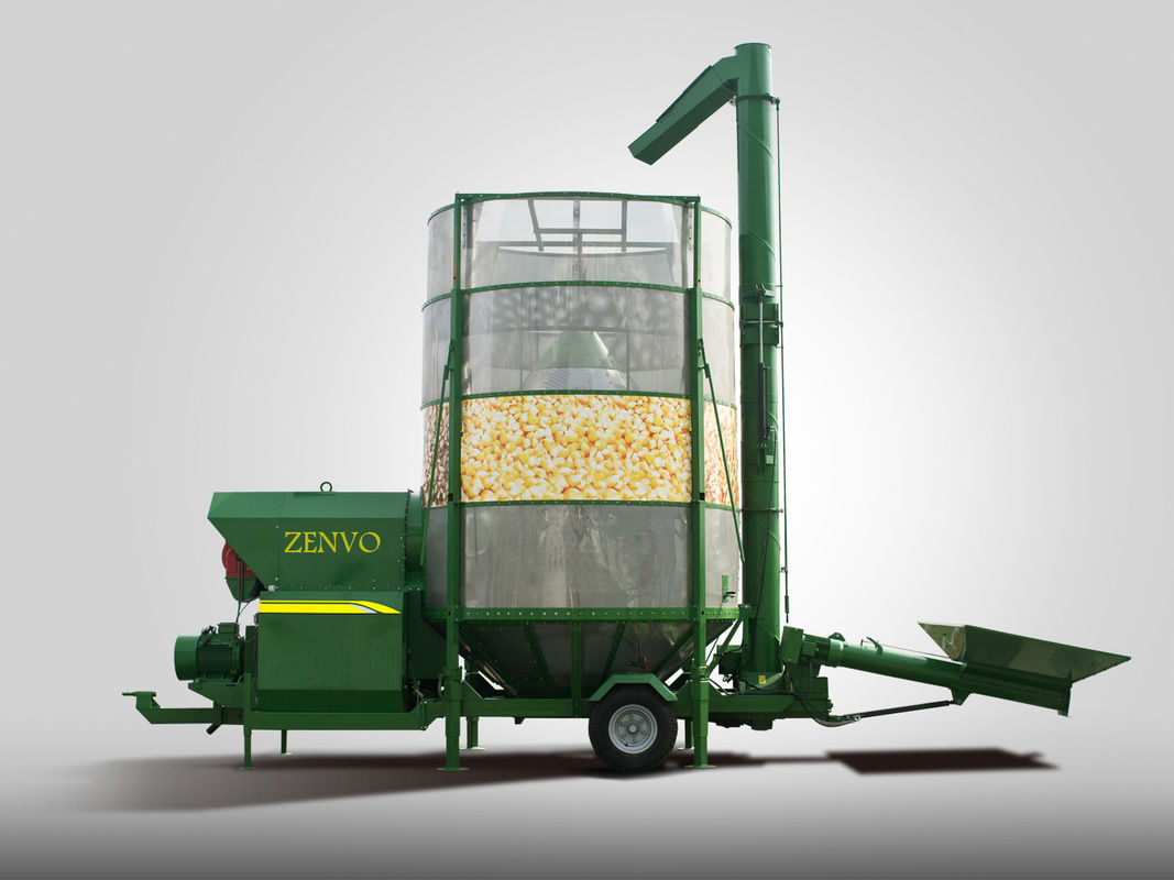 Secadores de grano por lotes portátiles industriales para capacidad de secado de arroz 10 - 30 M3