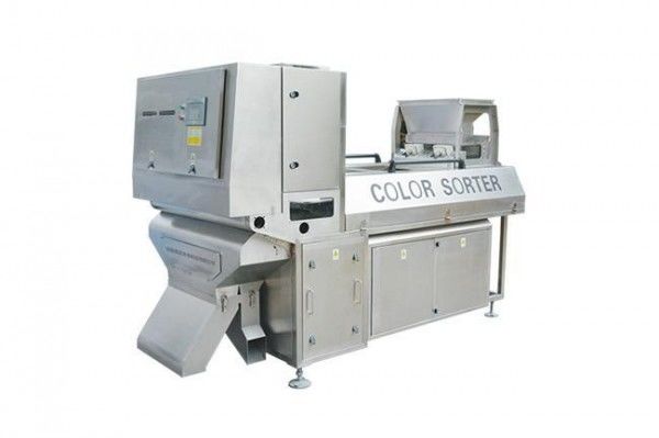 Clasificador industrial de alta resolución del color / tipo clasificador de la correa del color para los granos múltiples