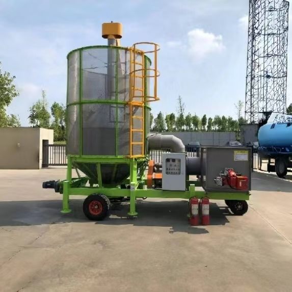 Ahorro energético y protección del medio ambiente Máquinas portátiles de secado de granos de alta eficiencia de 5 toneladas por lote de maíz