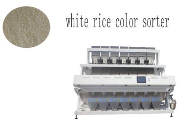 Clasificador de color de arroz CCD Capacidad de 7 toneladas por hora Funcionamiento sencillo con 448 canales inteligentes