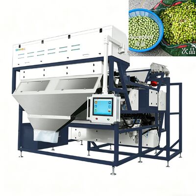 Clasificadora de Color Tipo Correa - Máquina de Clasificación Multiusos para Edamame Congelado, Nueces, Granos.