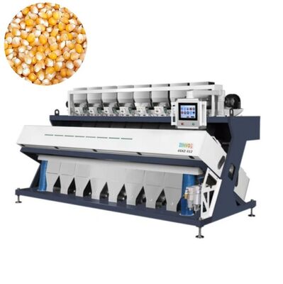 Clasificadora de Color de Granos de Cereal de Alta Resolución de 8 Canales, Capacidad para Maíz, Trigo, Arroz y Legumbres.