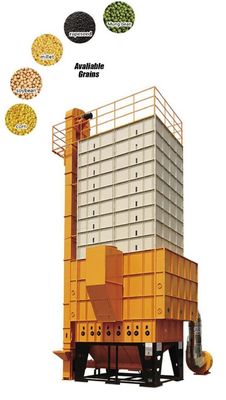 Secador del flujo de 35 Ton Per Batch Corn Mixed con la hornilla diesel eficiente